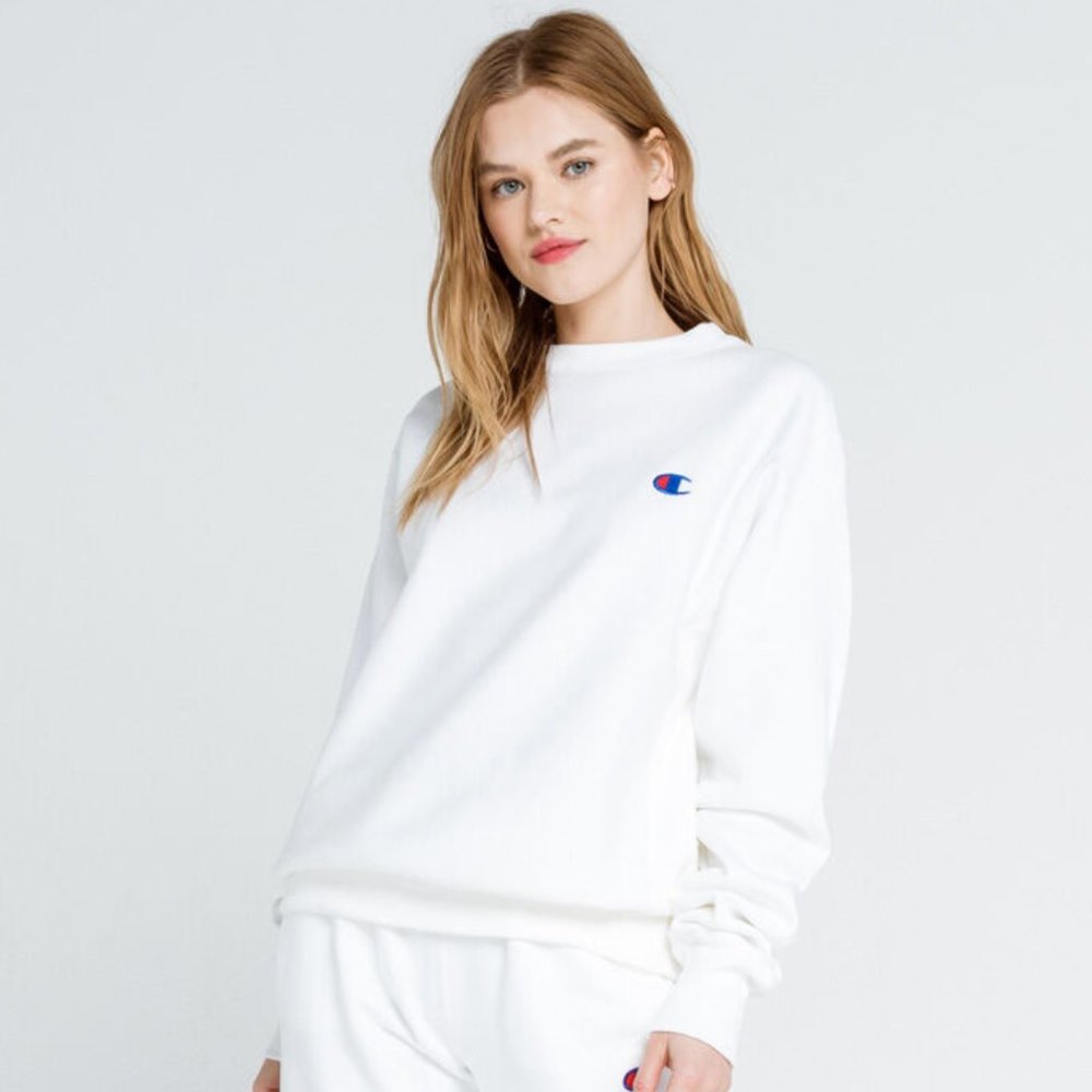 NWT Champion White Sweatshirt